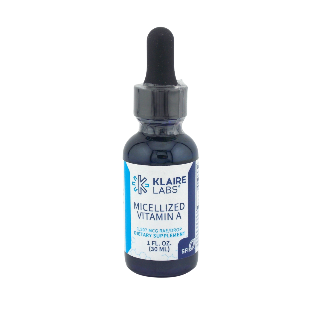 Micellized Vitamin A 1 oz Bottle