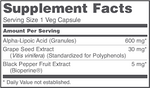Alpha-Lipoic Acid 600 mg 60 ct