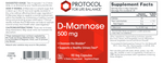D-Mannose 500 mg 90 ct