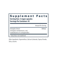 Astragalus Root Extract 90 ct