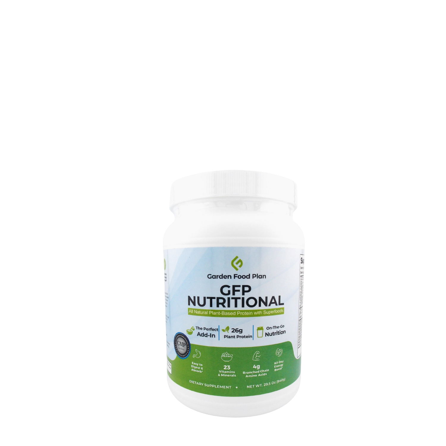 GFP Nutritional  New Formula  29.5 oz