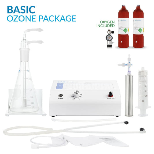Complete Ozone Insufflation Package with Oxygen Tanks