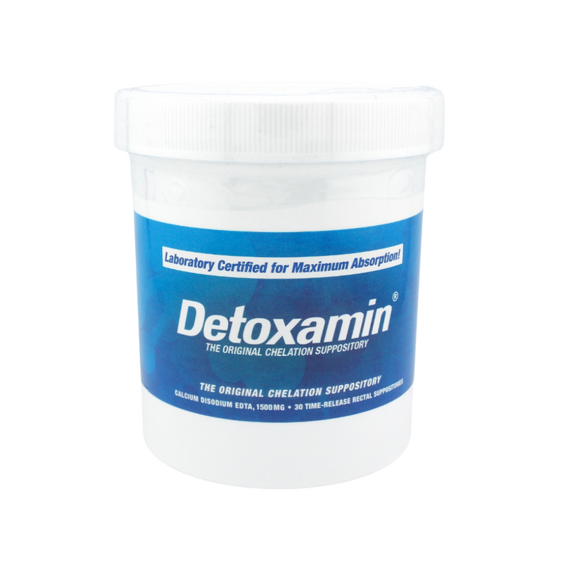 Detoxamin EDTA Suppositories 1500 mg 30 ct