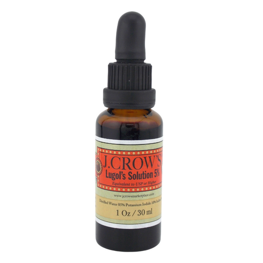 Lugol's Iodine 5% 1 oz