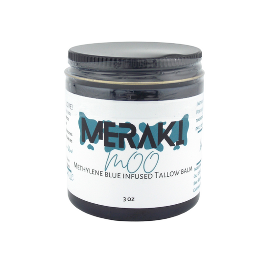 Methylene Blue Infused Tallow Balm 3 oz