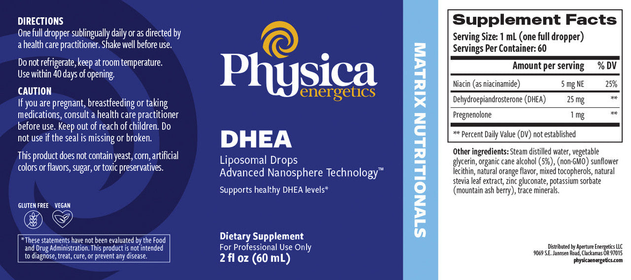 DHEA Liposome Drops 2 oz