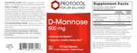 D-Mannose 500 mg 90 ct