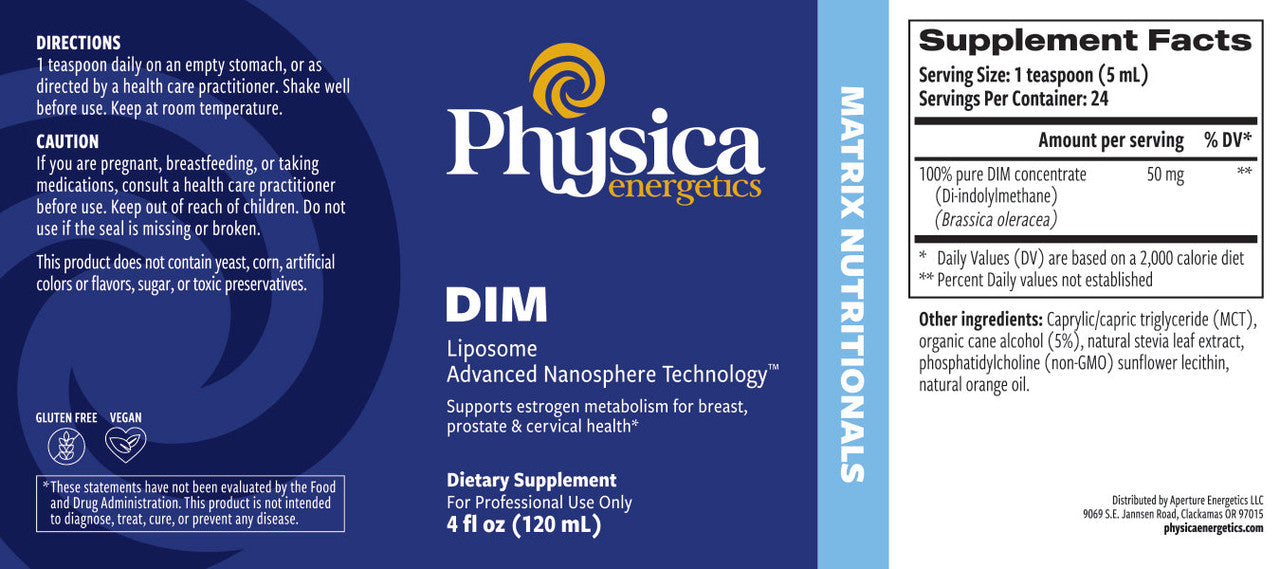 DIM Liposome Tincture 4 oz